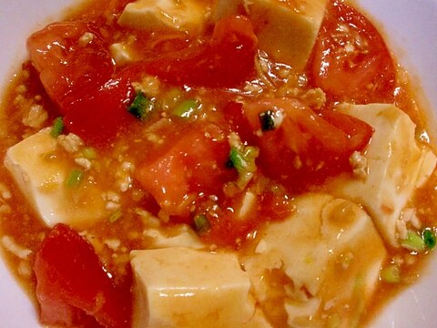 トマト入り麻婆豆腐
